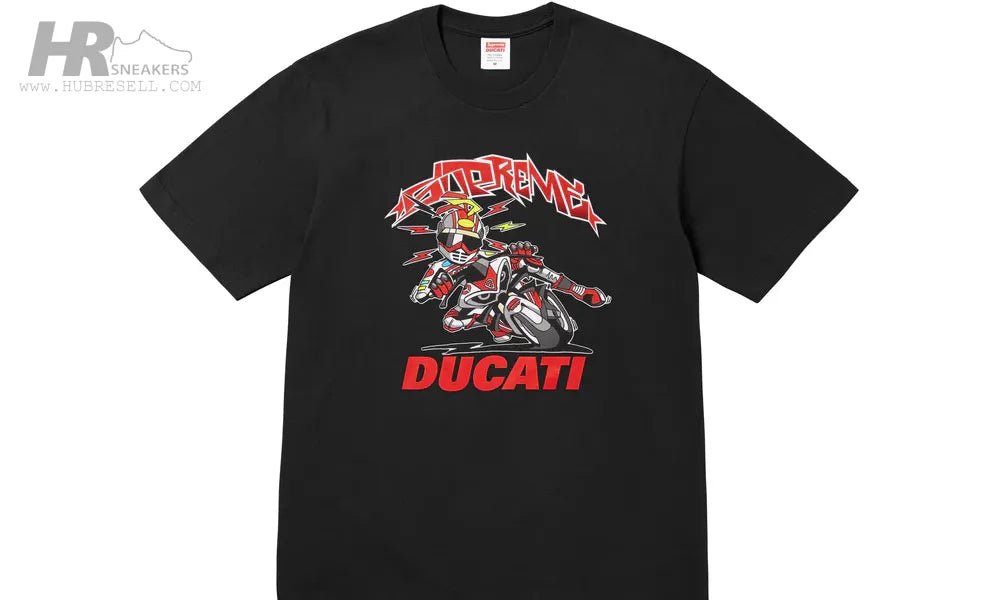 Maglietta supreme nera on sale
