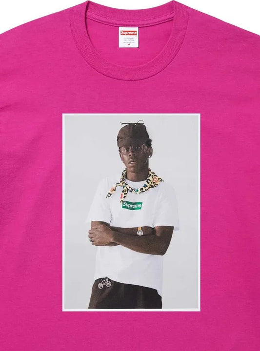 T-Shirt Supreme Tyler the Creator Magenta - HubResell