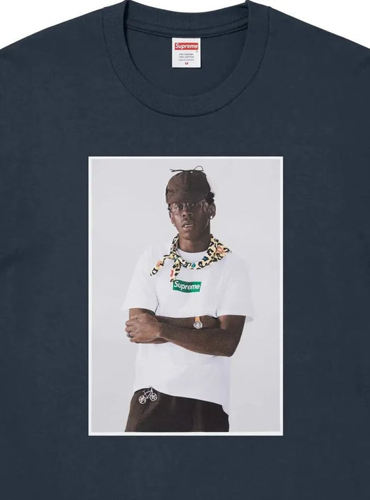T-Shirt Supreme Tyler the Creator Navy - HubResell