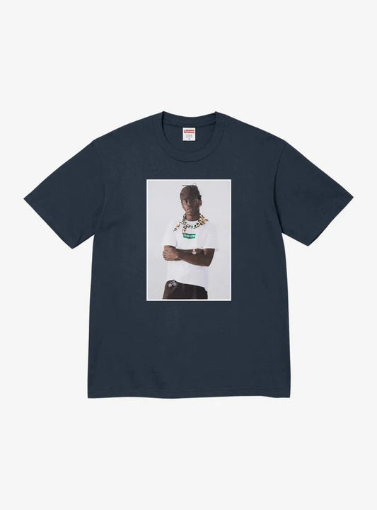 T-Shirt Supreme Tyler the Creator Navy - HubResell