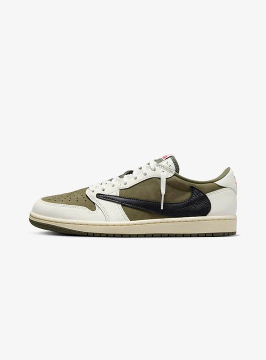 Air Jordan 1 Retro Low OG SP Travis Scott Reverse Olive - HubResell