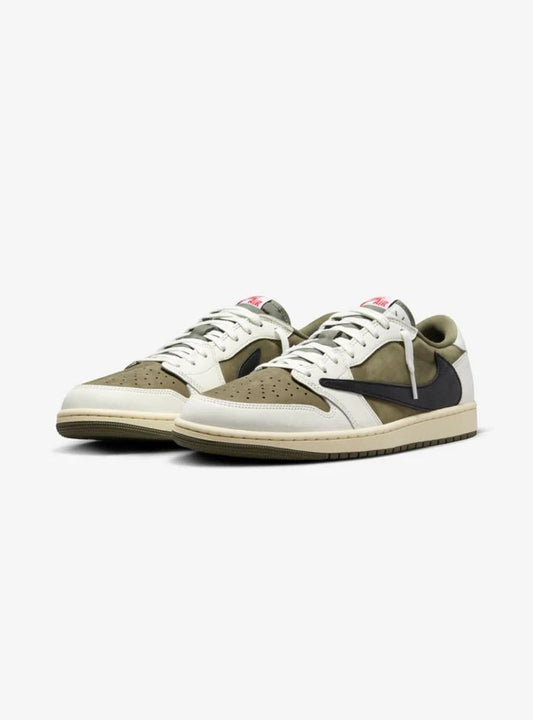 Air Jordan 1 Retro Low OG SP Travis Scott Reverse Olive - HubResell