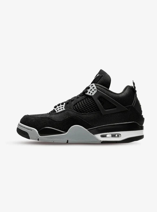 Air Jordan 4 Retro Black Canvas - HubResell