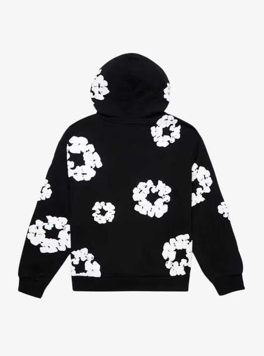 Denim Tears The Cotton Wreath Sweatshirt Black - HubResell
