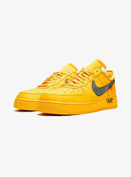 Nike Air Force 1 Low Off-White ICA University Gold - HubResell