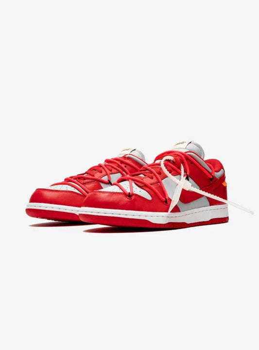 Nike Dunk Low Off-White University Red - HubResell