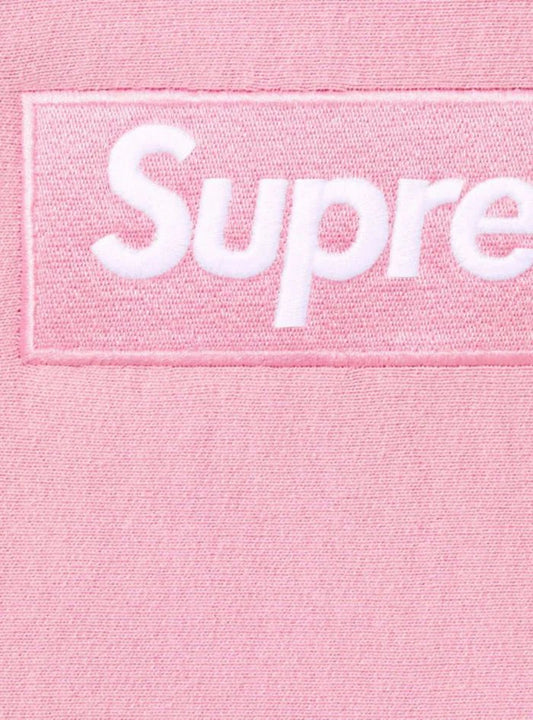 Supreme Box Logo Hooded Sweatshirt Dusty Pink (FW24) - HubResell