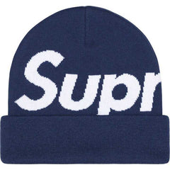 Copy of the Supreme Big Logo Beanie - Navy