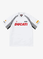 Maglietta Supreme / Ducati Soccer Jersey Bianca - HubResell.com - Streetwear e Sneakers Limitate