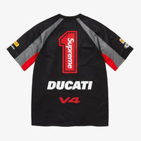 Maglietta Supreme / Ducati Soccer Jersey Nera - HubResell.com - Streetwear e Sneakers Limitate