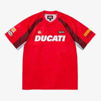 Maglietta Supreme /Ducati Soccer Jersey Red - HubResell.com - Streetwear e Sneakers Limitate