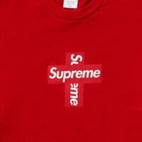  Supreme T-Shirt Cross Box Logo Rosso - HubResell