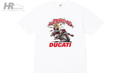 Maglietta Supreme Ducati Bike Tee - White