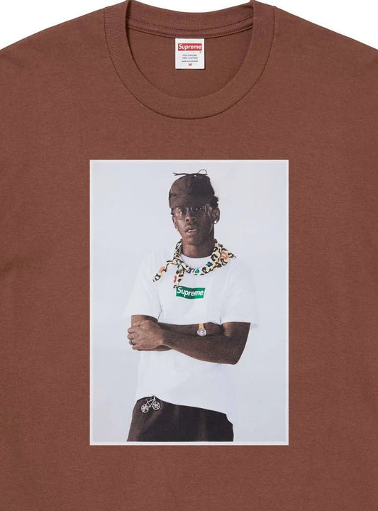 T-Shirt Supreme Tyler the Creator Brown - HubResell