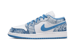 AIR JORDAN 1 LOW WASHED DENIM (GS)