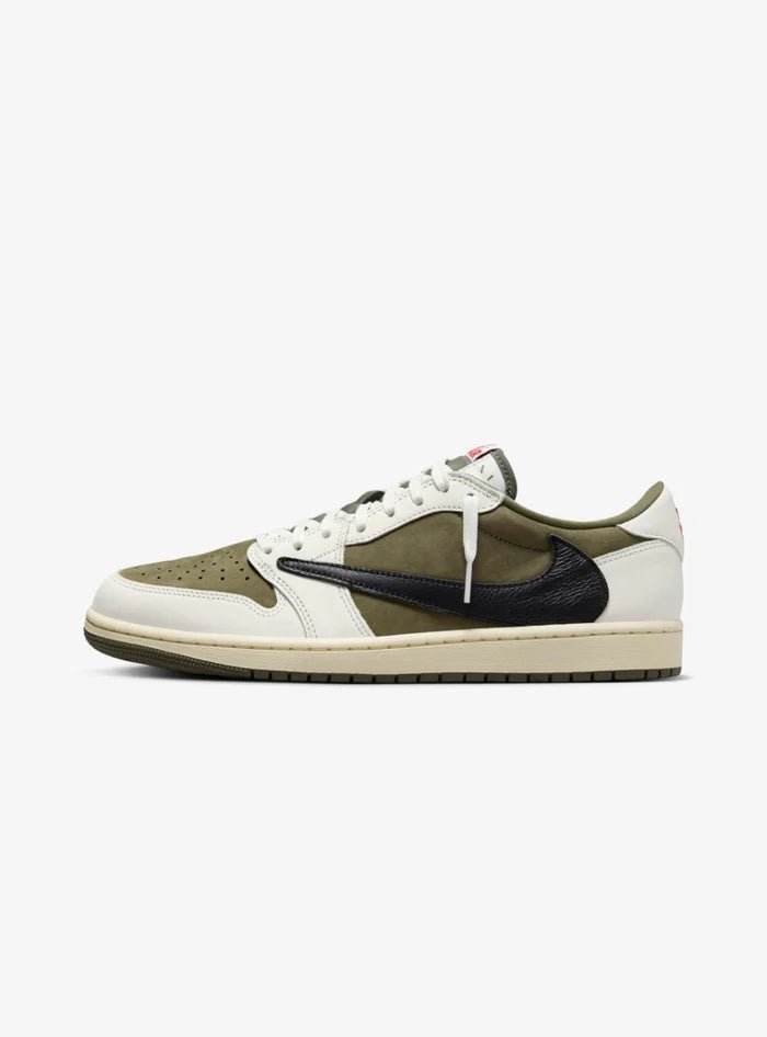 Air Jordan 1 Retro Low OG SP Travis Scott Reverse Olive - HubResell