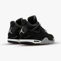 Air Jordan 4 Retro Black Canvas - HubReselljordan4lui