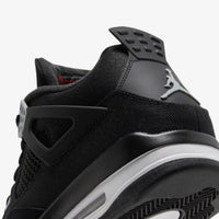 Air Jordan 4 Retro Black Canvas - HubReselljordan4lui