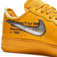 Nike Air Force 1 Low Off-White ICA University Gold