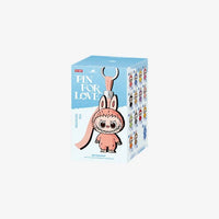 Pop Mart Labubu The Monsters Pin for Love Series Vinyl Plush Pendant (N-Z) (1 Blind Box)