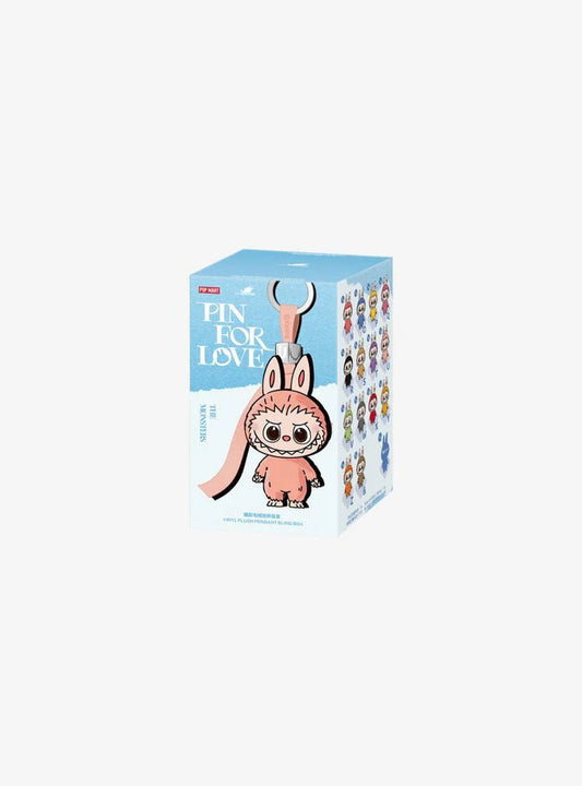 Pop Mart Labubu The Monsters Pin for Love Series Vinyl Plush Pendant (N-Z) (1 Blind Box) - HubResell
